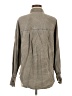 Express 100% Lyocell Gray Long Sleeve Button-Down Shirt Size M - photo 2