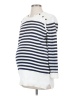 Seraphine 100% Cotton Stripes White Pullover Sweater Size XS Maternity - photo 1