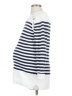 Seraphine 100% Cotton Stripes White Pullover Sweater Size XS Maternity - photo 5