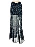 Free People Paisley Blue Formal Skirt Size 8 - photo 1