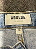 AGOLDE 100% Cotton Hearts Blue Jeans Size 26 waist - photo 6