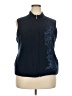 Basic Editions 100% Polyester Blue Vest Size XXL - photo 1
