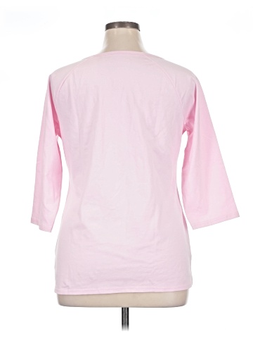 Hanes 3/4 Sleeve Top (view 2)
