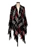 Unbranded Plaid Burgundy Black Wrap One size - photo 1
