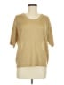 Ann Taylor Metallic Gold Pullover Sweater Size M - photo 1