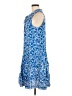 Max Studio Print Blue Casual Dress Size M - photo 5