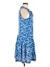 Max Studio Print Blue Casual Dress Size M - photo 4