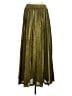 Chartou 100% Polyester Metallic Gold Formal Skirt Size 1X - photo 1