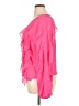 ChicMe 100% Polyester Solid Pink 3/4 Sleeve Blouse Size XL - photo 5