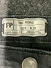 Free People Black Gray Jeans Size 26 waist - photo 3