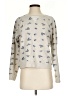 Unbranded Print Silver Pullover Sweater Size S - photo 1