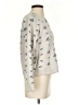 Unbranded Print Silver Pullover Sweater Size S - photo 4