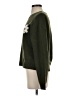Hooked Up Floral Green Pullover Sweater Size XS - photo 5