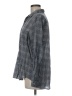 Grayson 100% Cotton Plaid Gray Long Sleeve Button-Down Shirt Size Med (3) - photo 5