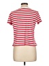 Sag Harbor 100% Cotton Red Short Sleeve Top Size L (petite) - photo 2