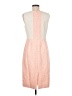 J.Crew 100% Polyester Orange Casual Dress Size 8 - photo 2