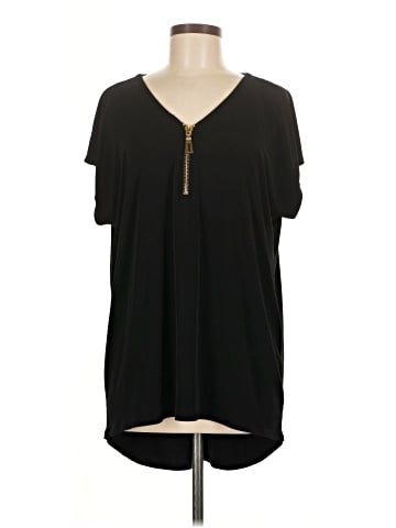 Carmen Carmen Marc Valvo Short Sleeve Top (view 1)