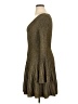 STAUD Gold Brown Casual Dress Size XL - photo 5