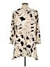 JM Collection Ivory Long Sleeve Top Size L - photo 2