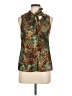 Ted Baker London 100% Polyester Green Sleeveless Blouse Size 6 (2) - photo 1