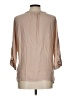 Joie 100% Silk Tan Blouse Size L - photo 2