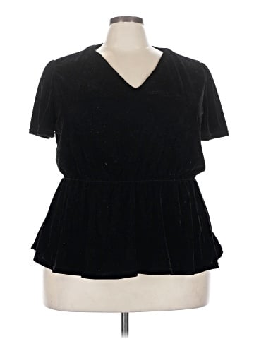 Lane Bryant Outlet Short Sleeve Top (view 1)