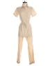 Sincerely Jules 100% Cotton Solid Tan Jumpsuit Size XS - photo 1