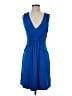 Boston Proper Solid Blue Cocktail Dress Size S - photo 1