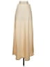 Unbranded 100% Polyester Solid Tan Formal Skirt Size S - photo 2