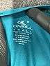 O'Neill Teal Rash Guard Size S (kids) - photo 3