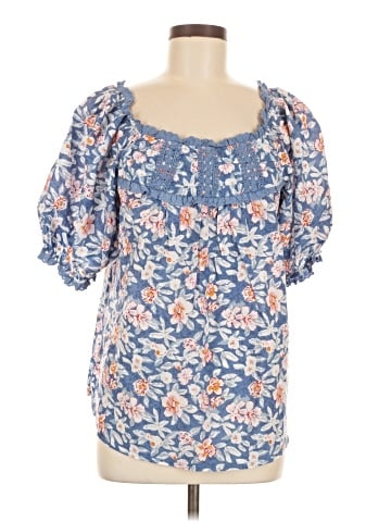Solitaire Short Sleeve Blouse (view 1)