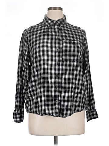 Style&Co Long Sleeve Button-Down Shirt (view 1)