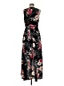 Assorted Brands 100% Polyester Floral Black Casual Dress Size M - photo 2