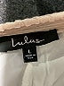 Lulus Stripes Gold Shorts Size L - photo 3