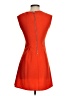 Brigitte Bailey Solid Orange Cocktail Dress Size XS - photo 2