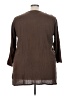 Roaman's Brown 3/4 Sleeve Blouse Size 2XESTIMATED - photo 2