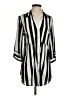 Nygard Stripes Silver 3/4 Sleeve Blouse Size S - photo 1