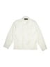 Rafael Solid Ivory Long Sleeve Button-Down Shirt Size 10 - photo 1