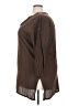 Roaman's Brown 3/4 Sleeve Blouse Size 2XESTIMATED - photo 5