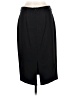 Grace Elements Solid Black Formal Skirt Size 6 - photo 2