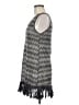 MONORENO Chevron-herringbone Gray Casual Dress Size M - photo 5