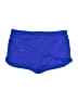 Athleta Solid Blue Athletic Shorts Size L - photo 2