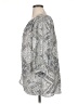 Rose + Olive Paisley Silver 3/4 Sleeve Blouse Size 1X - photo 5