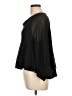 Akemi + Kin 100% Polyester Black Long Sleeve Blouse Size L - photo 5