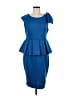 Unbranded Blue Cocktail Dress Size L - photo 1
