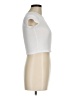 DAZY Ivory Short Sleeve Turtleneck Size M - photo 4