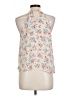 Eclair 100% Polyester Floral Multi Color Ivory Sleeveless Blouse Size L - photo 2