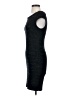 Three Dots Solid Black Casual Dress Size S - photo 5