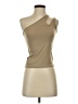 Aqua Tan Sleeveless T-Shirt Size XS - photo 1
