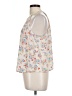 Eclair 100% Polyester Floral Multi Color Ivory Sleeveless Blouse Size L - photo 5